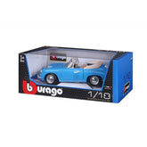 Nessiworld 12025 Burago 1:18 Porsche 356B Cabriolet 1961 modèle de voiture